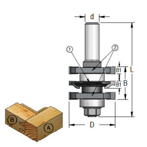 Counter Profile B22.0mm